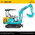 manufacture of Lier -802 2.2 tons small mini excavator